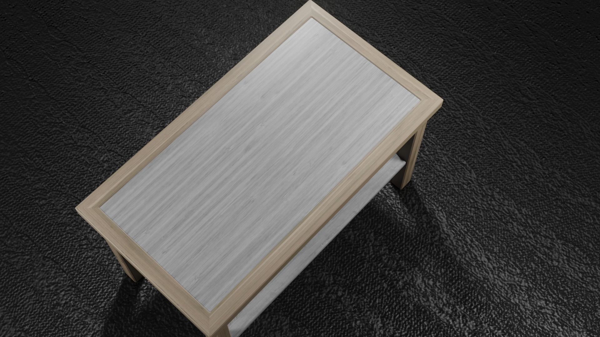Modern designed coffee table 3D model_2