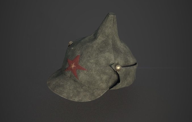 WAR HAT Low-poly 3D model