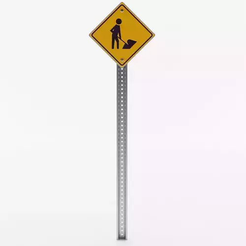 Men at Work Sign