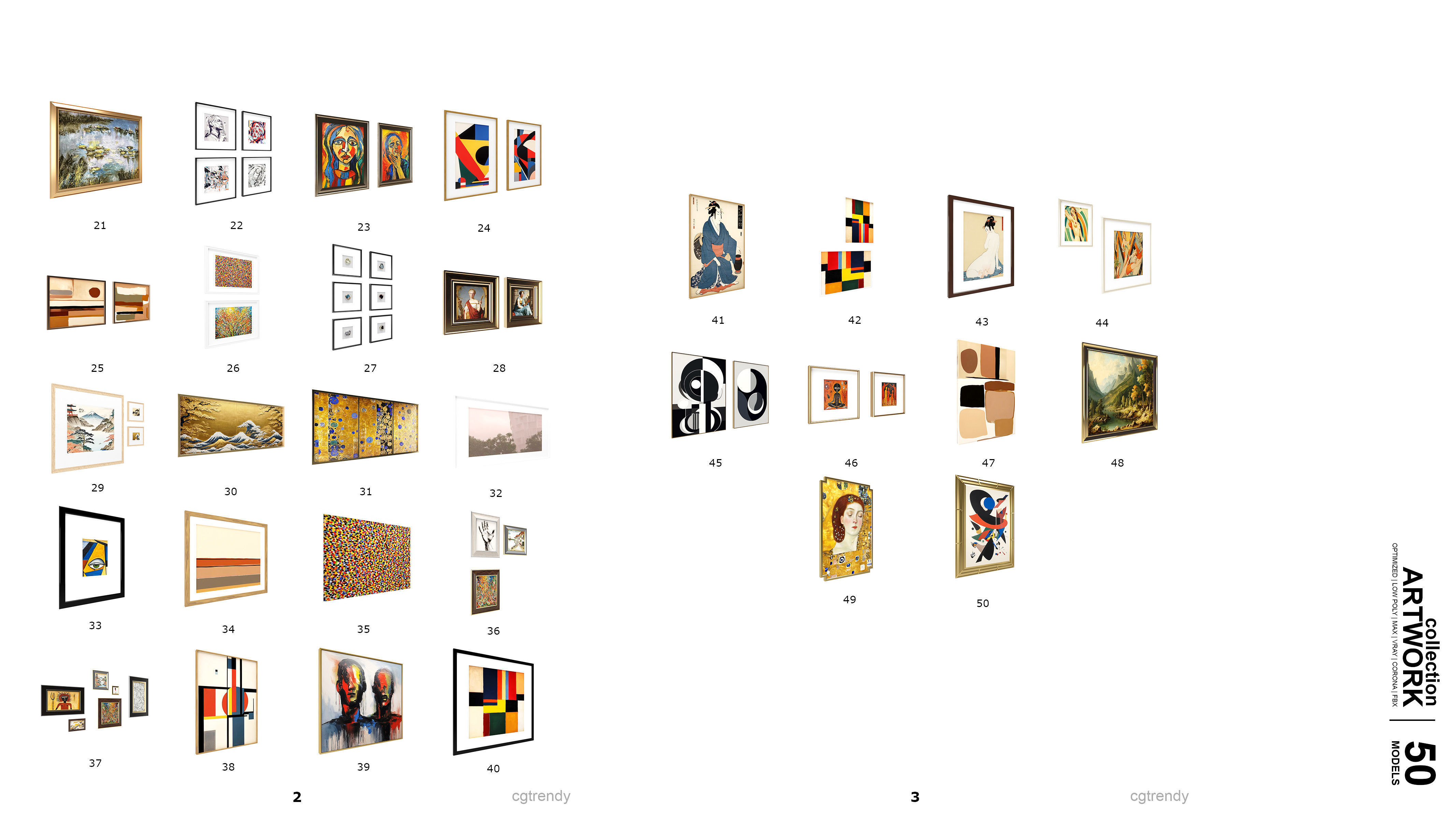 Furniture Library Collection - 1062 Models _10