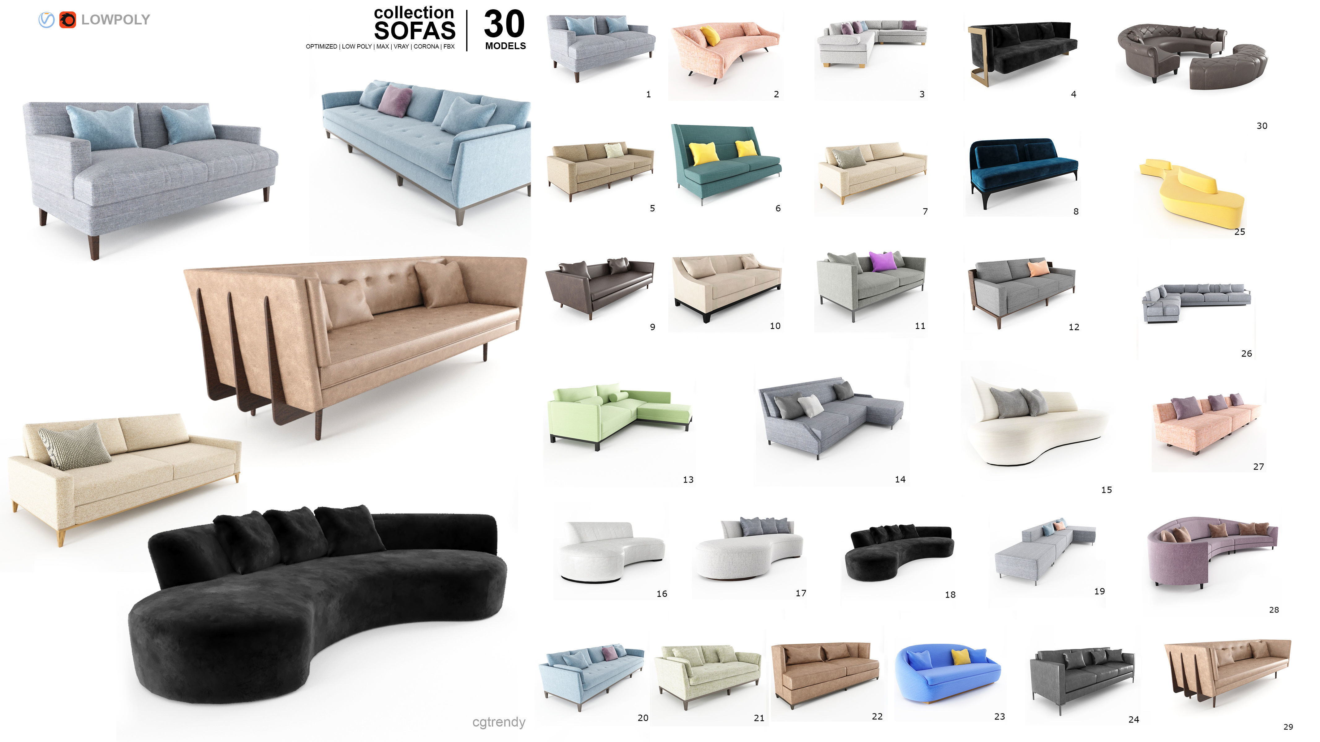 Furniture Library Collection - 1062 Models _33