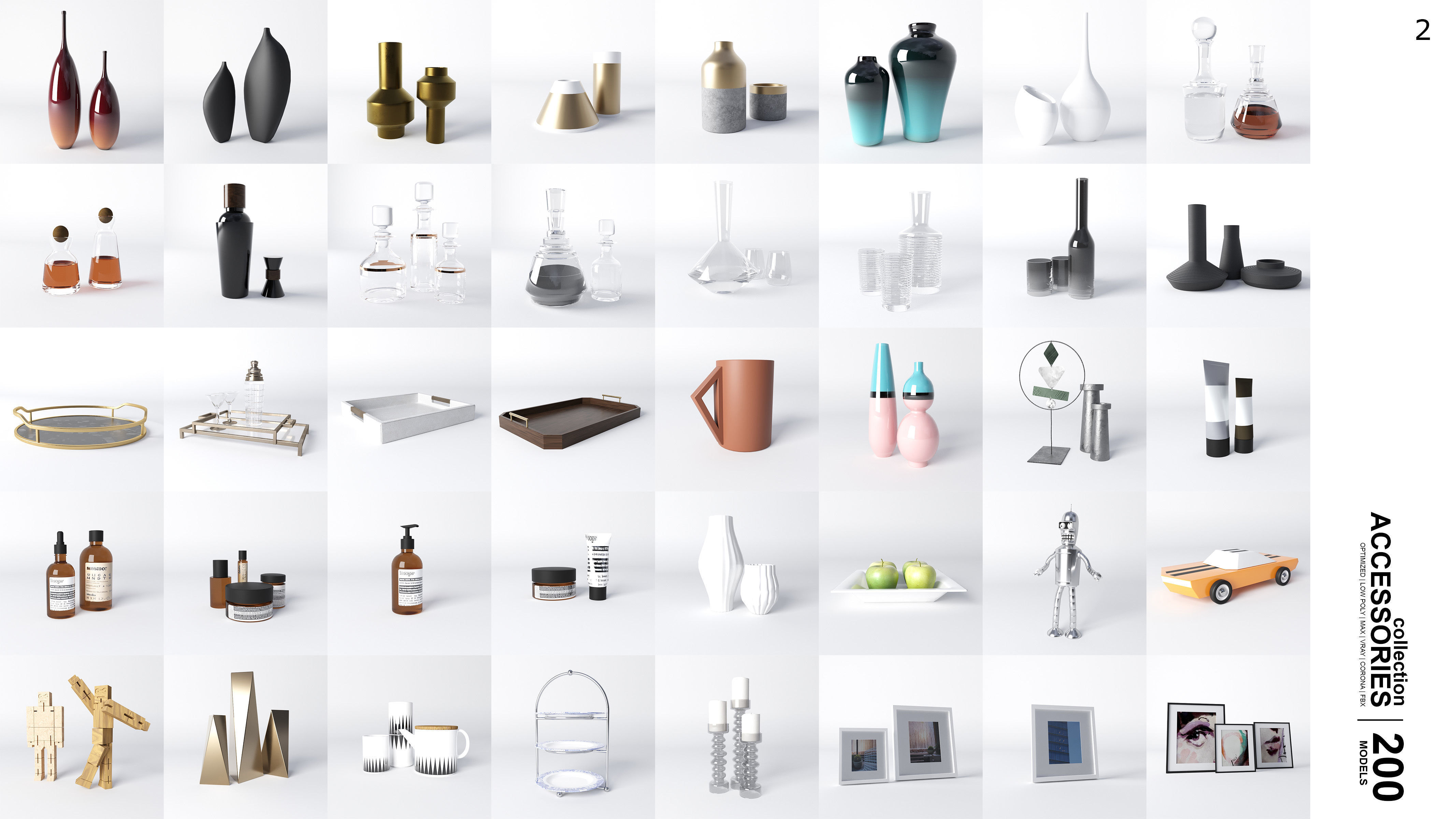 Furniture Library Collection - 1062 Models _3