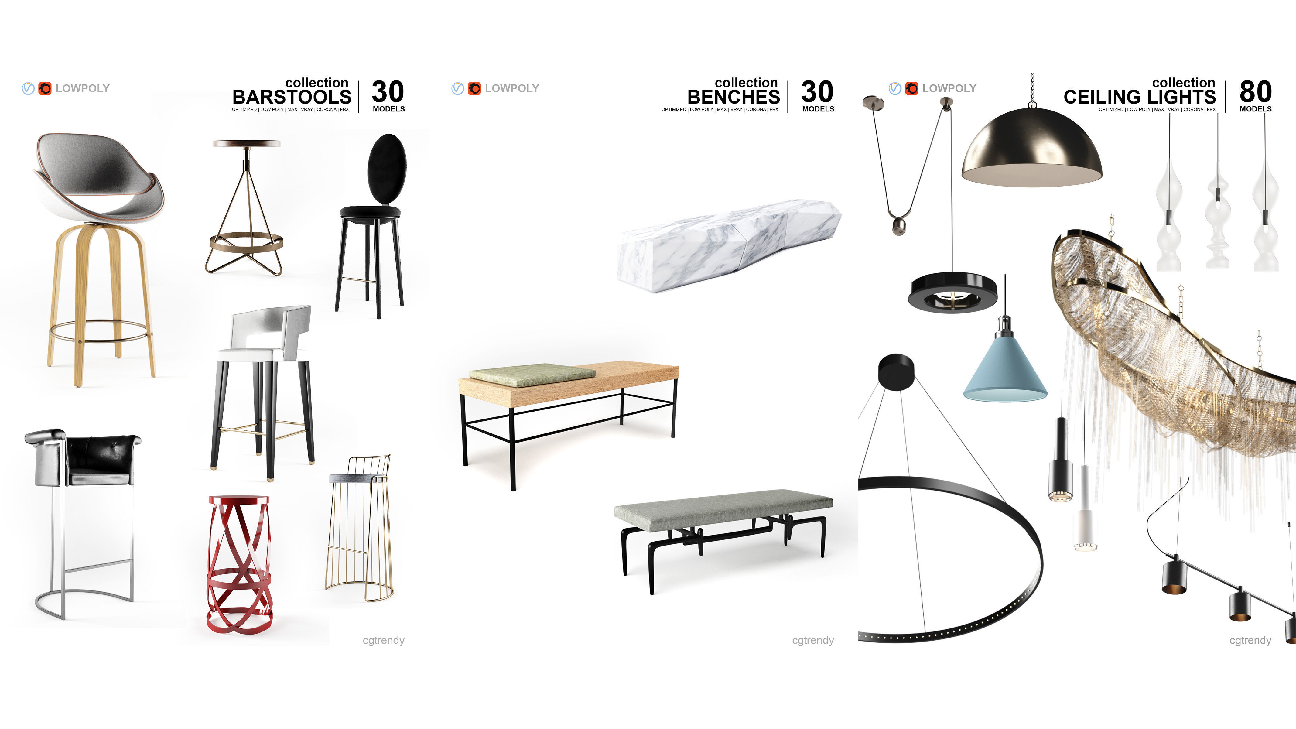 Furniture Library Collection - 1062 Models _14