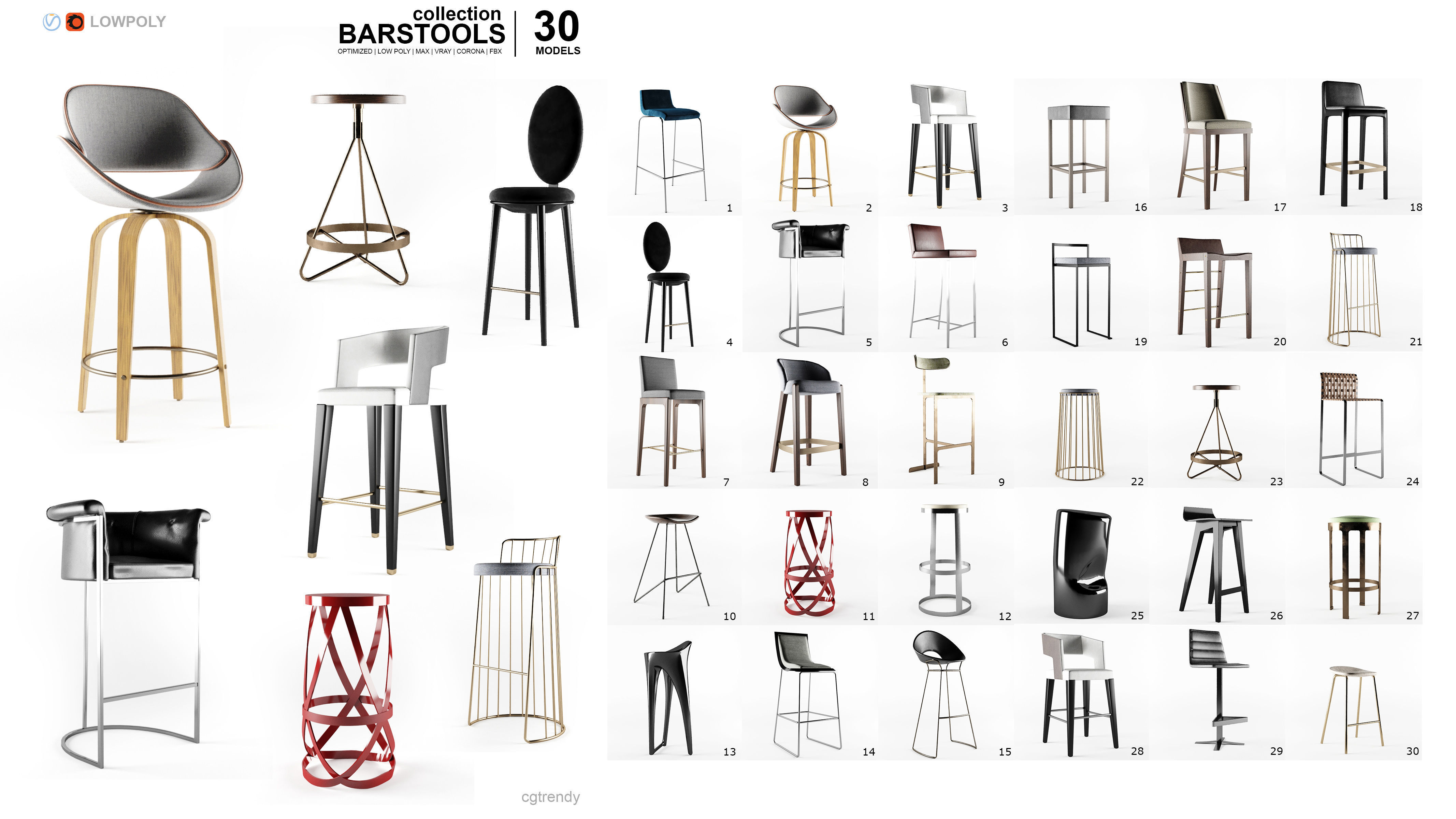 Furniture Library Collection - 1062 Models _11