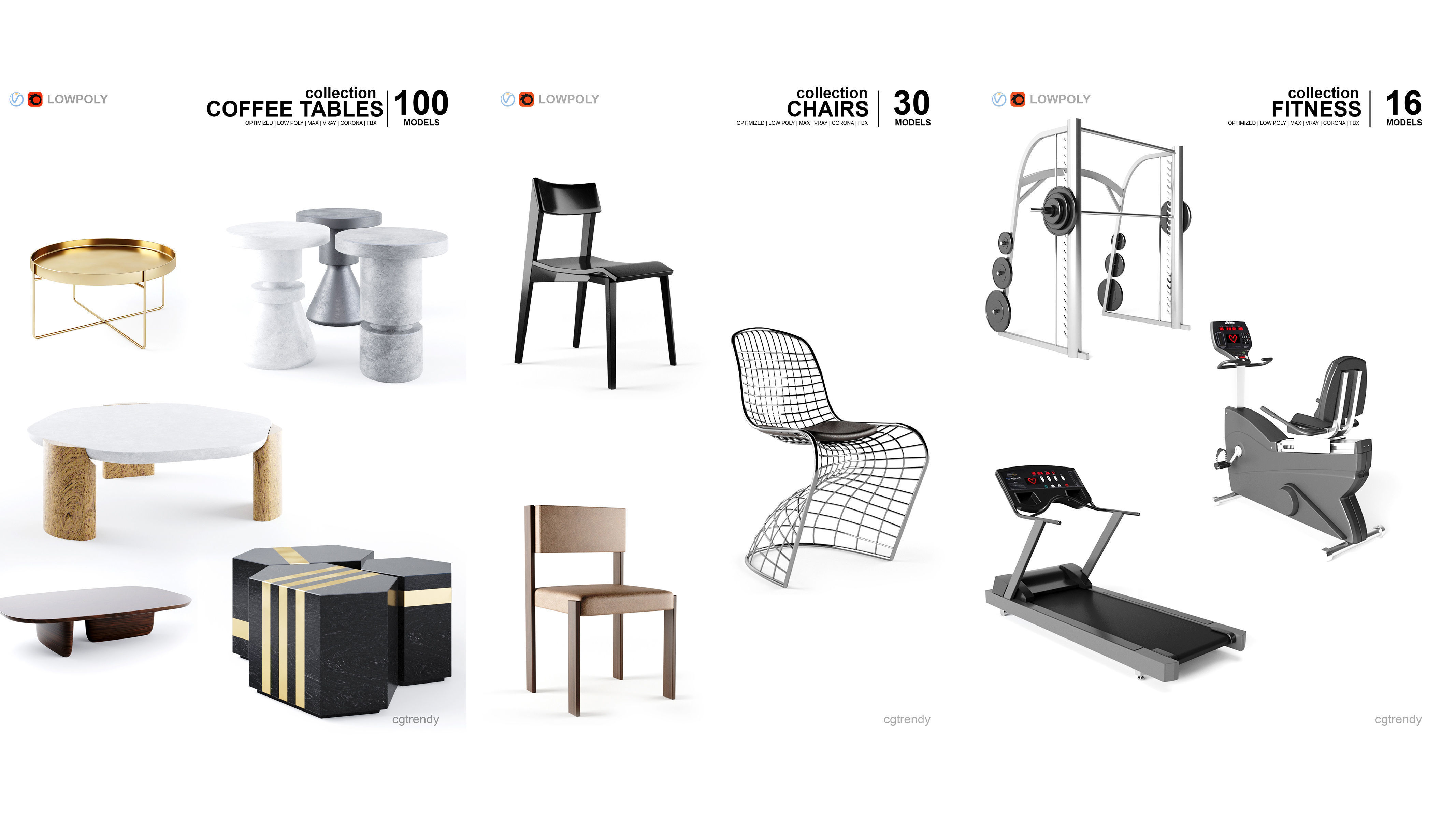 Furniture Library Collection - 1062 Models _15