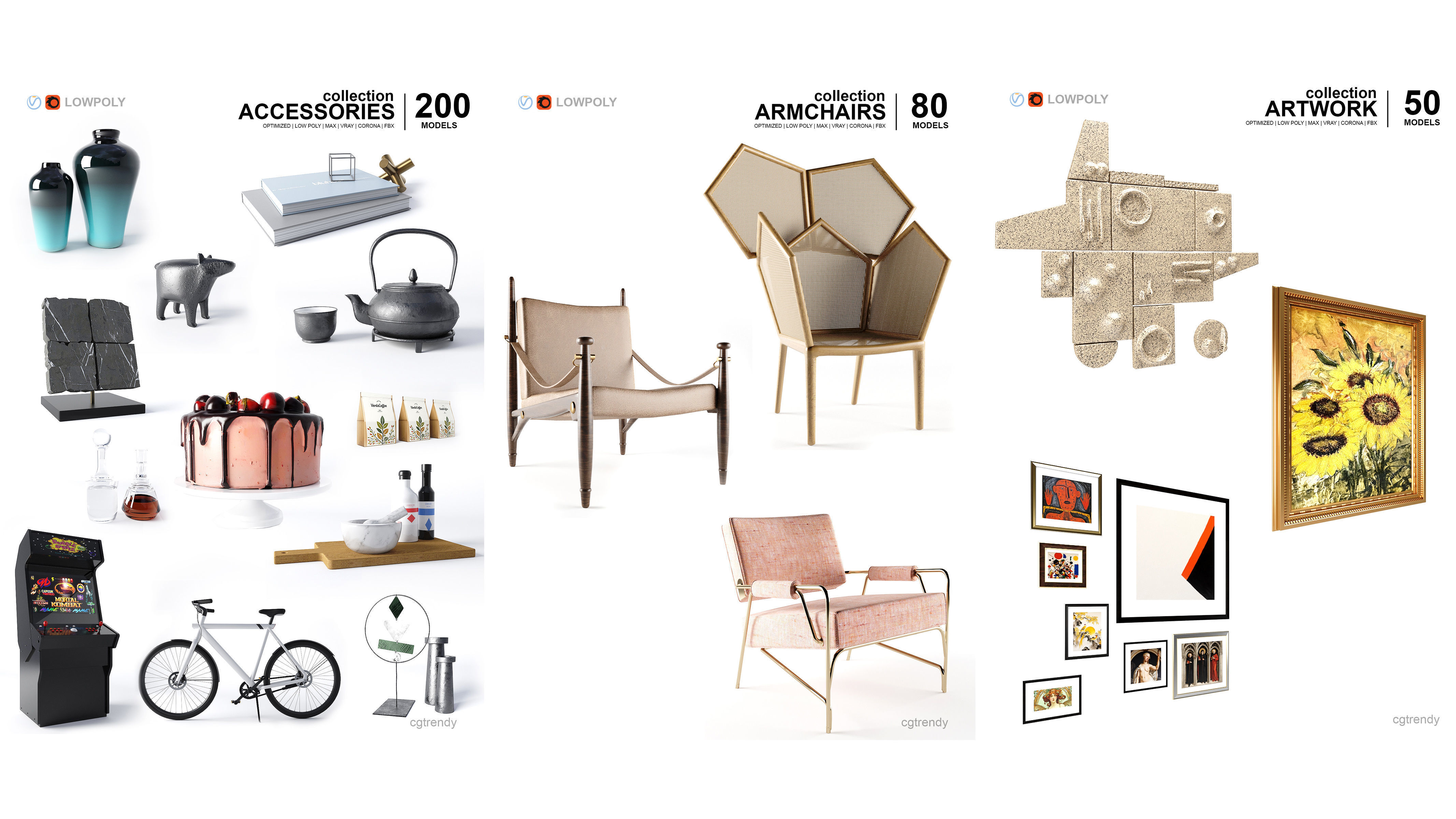 Furniture Library Collection - 1062 Models _13