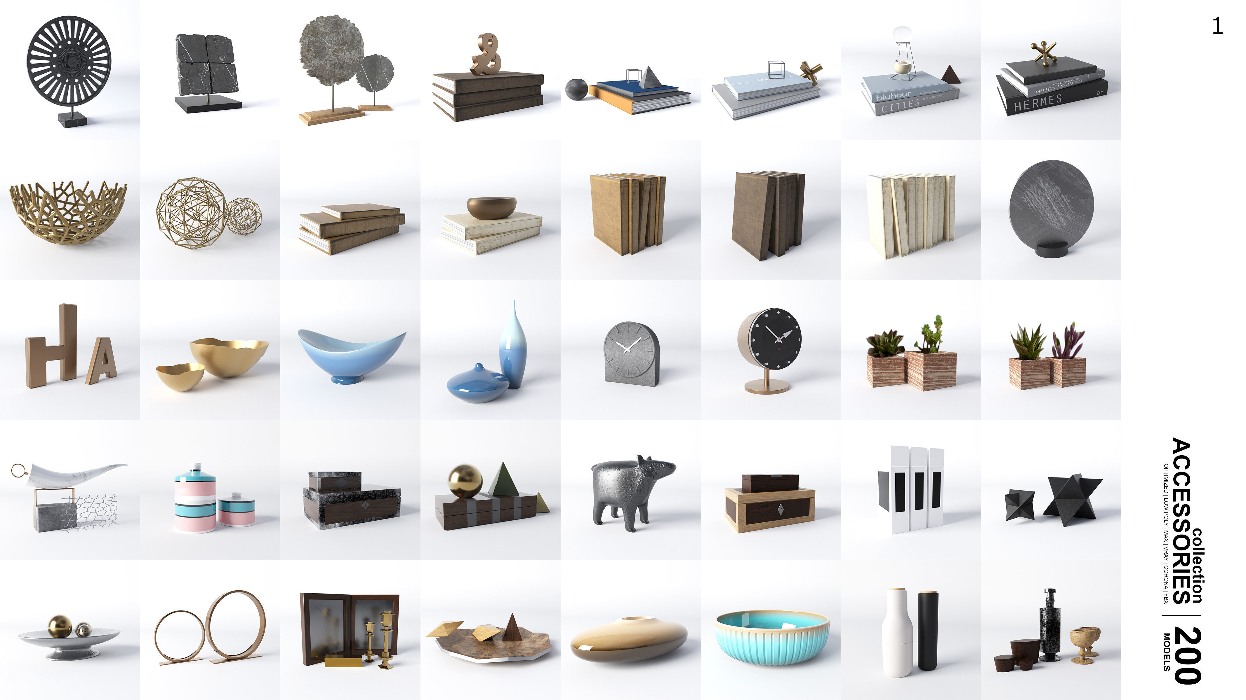 Furniture Library Collection - 1062 Models _2