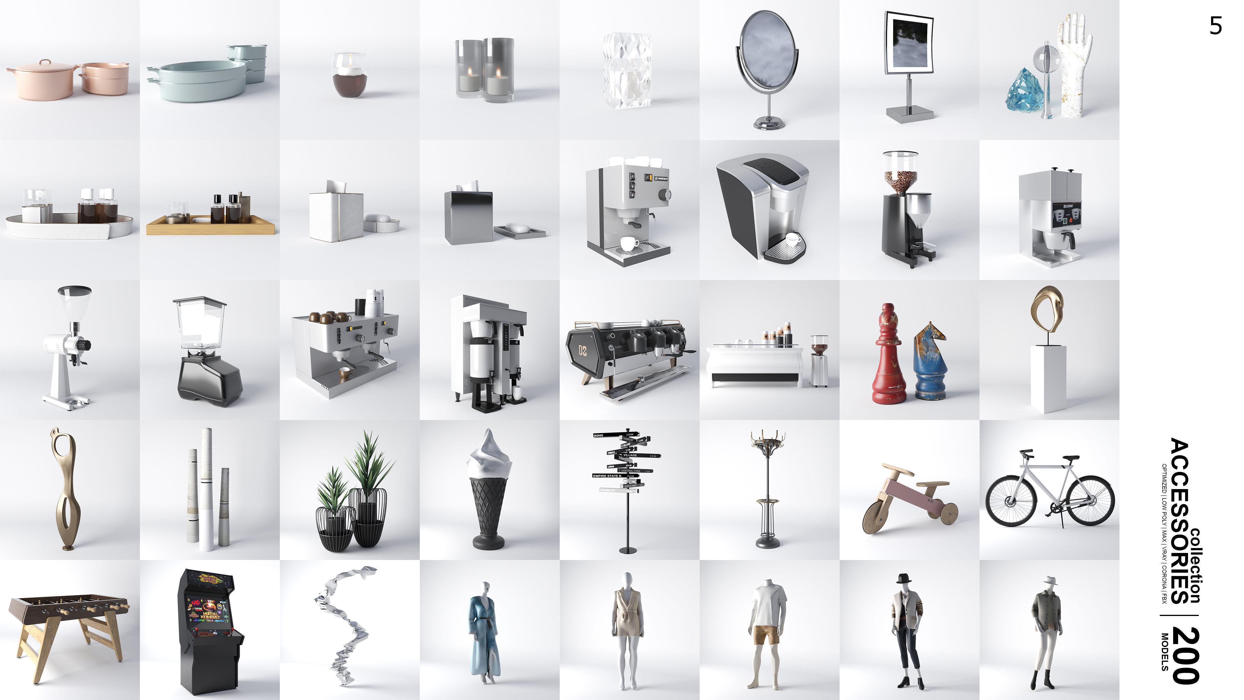 Furniture Library Collection - 1062 Models _6