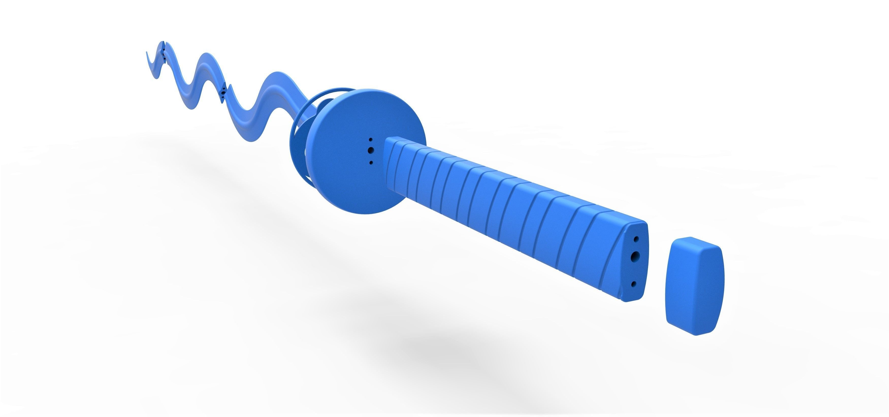 Sword of Iguro Obanai Demon Slayer 3D print model_15