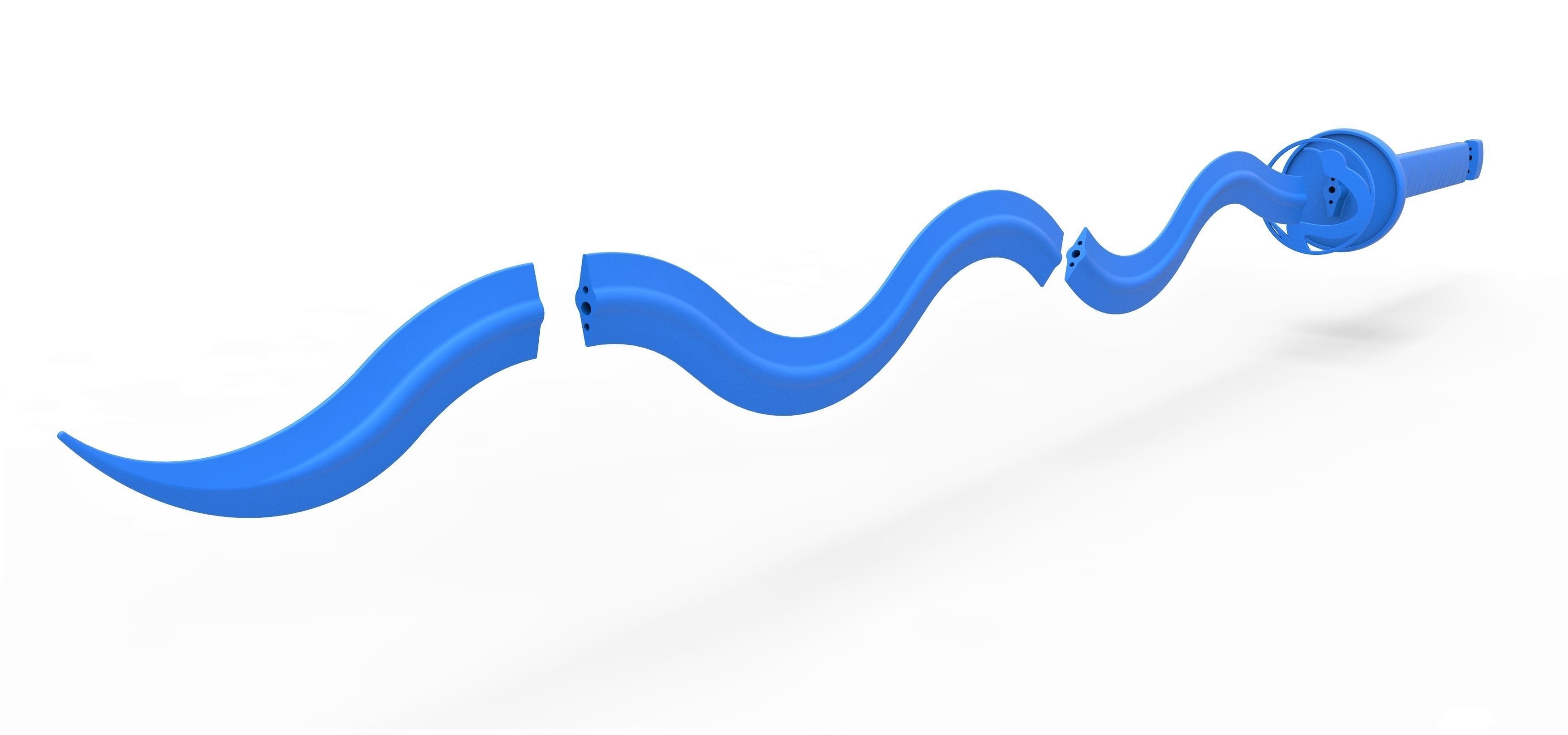 Sword of Iguro Obanai Demon Slayer 3D print model_13