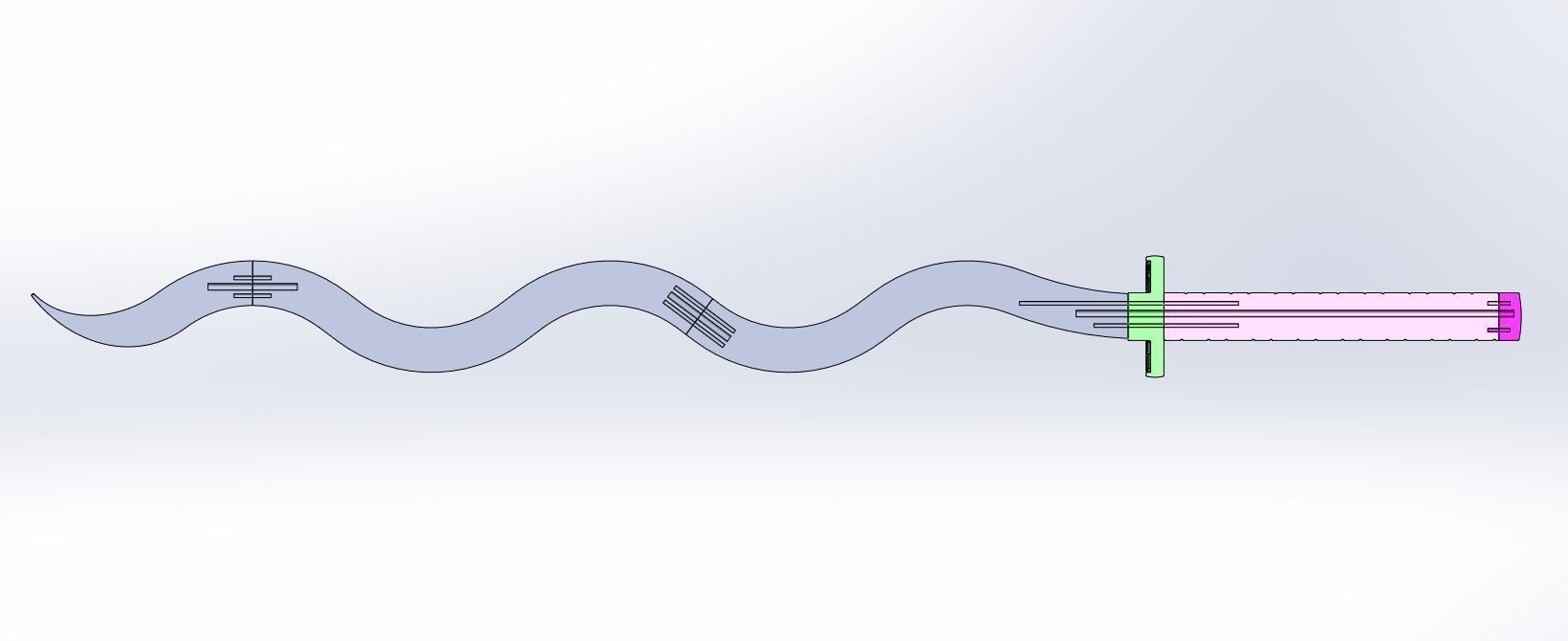 Sword of Iguro Obanai Demon Slayer 3D print model_16