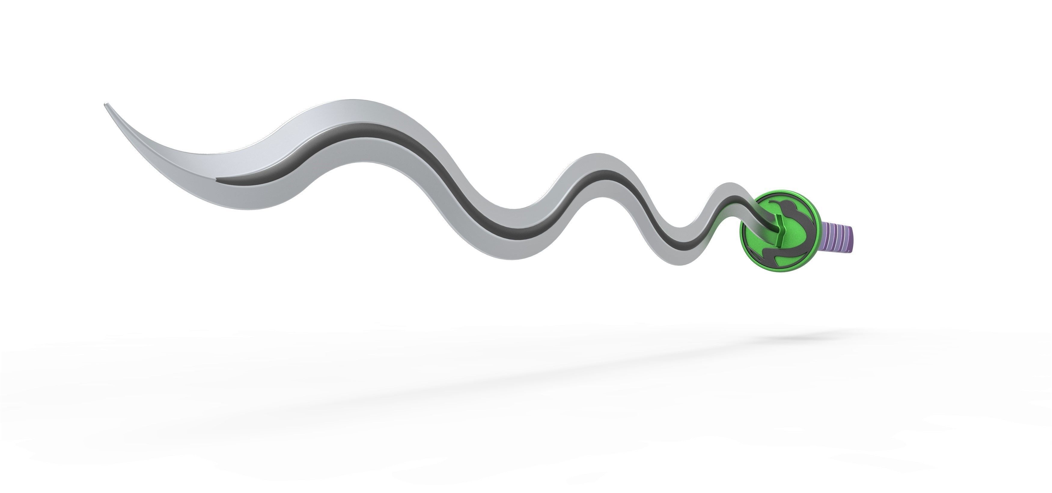 Sword of Iguro Obanai Demon Slayer 3D print model_3