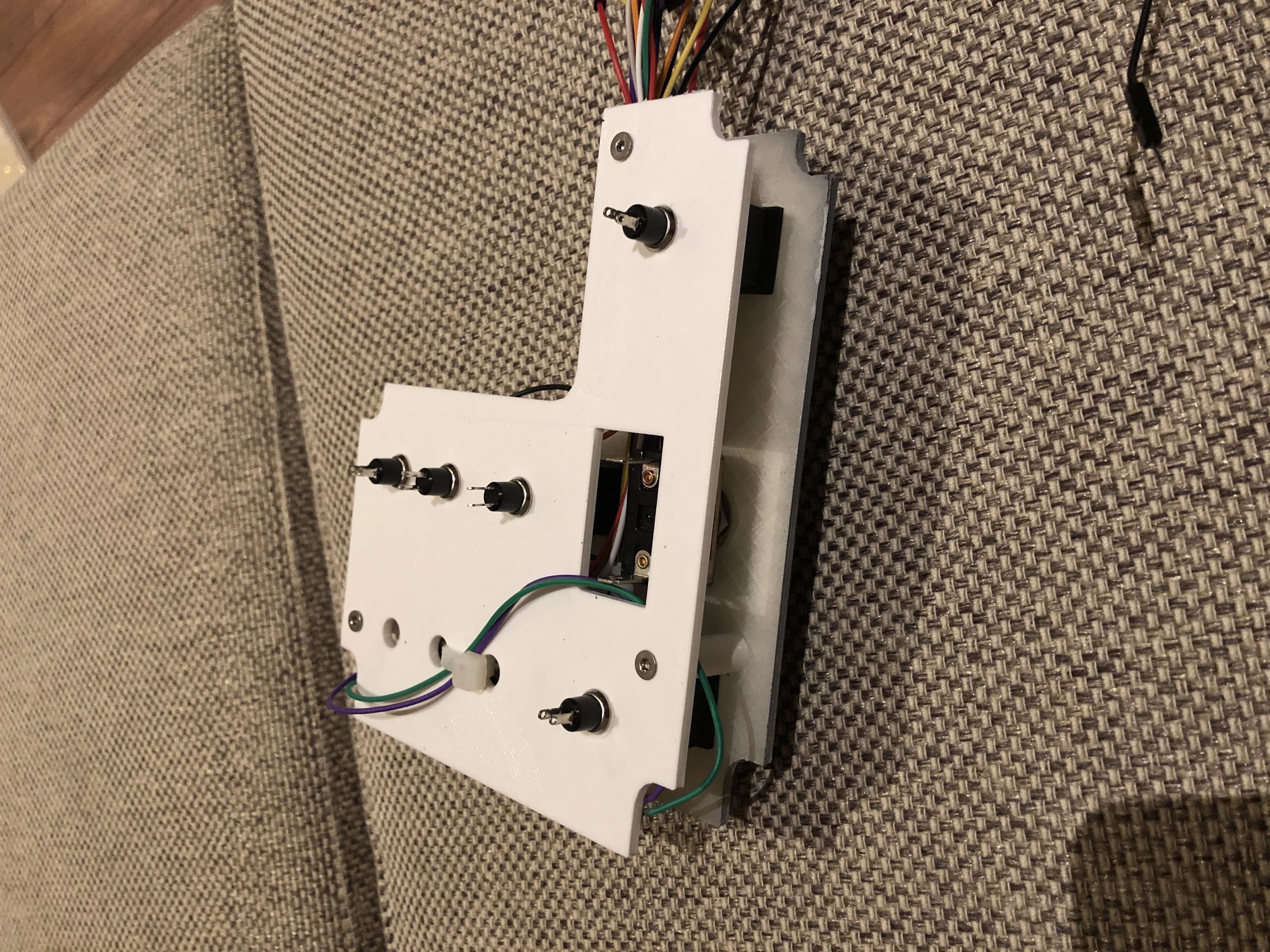 Airbus A320 AUTOBRAKE panel fully functional 3D Printable 3D print model_1