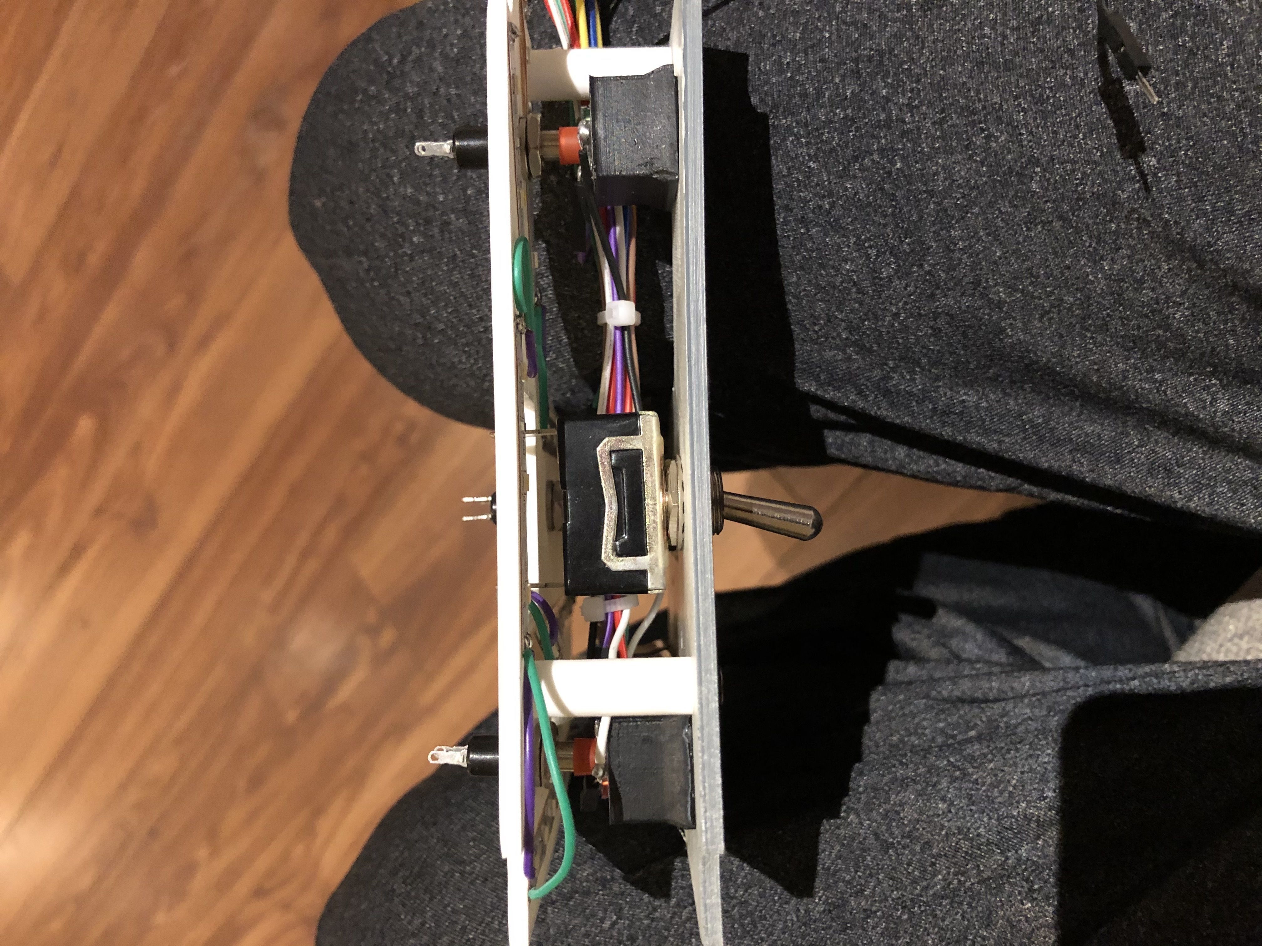 Airbus A320 AUTOBRAKE panel fully functional 3D Printable 3D print model_2