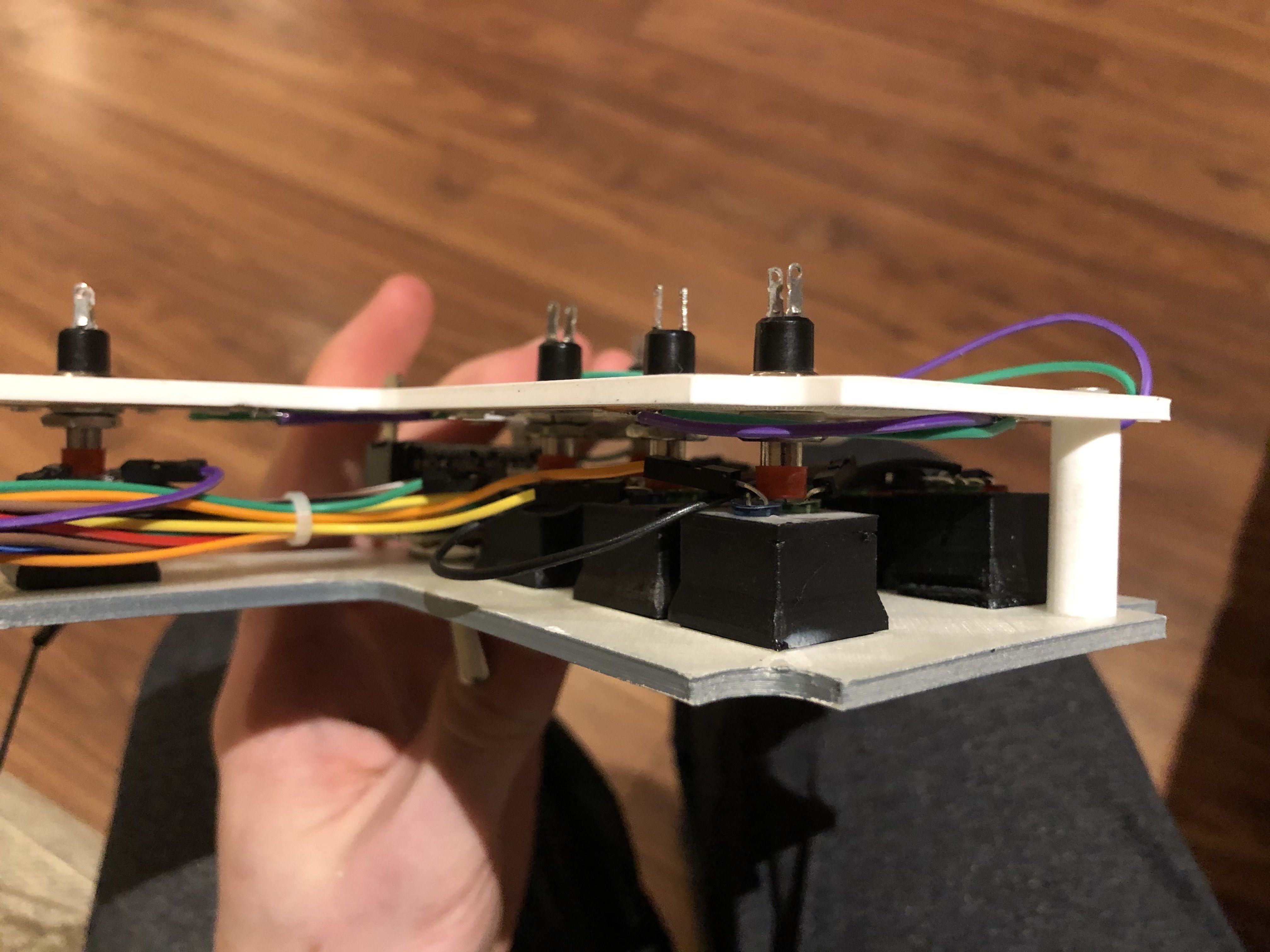 Airbus A320 AUTOBRAKE panel fully functional 3D Printable 3D print model_3