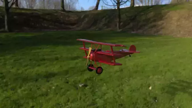 RED BARON PLANE