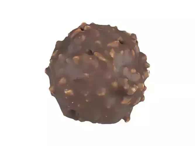 Photorealistic Praline 3D Scan 5
