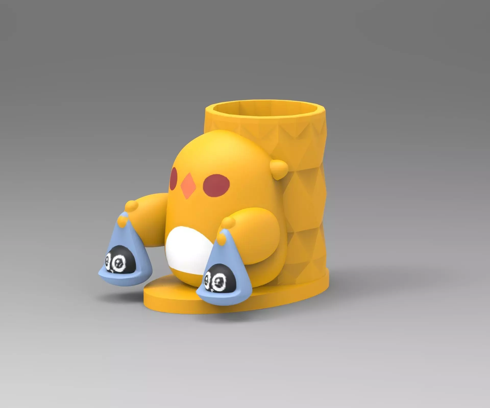 Luo Xiaohei-Libra-Pen Holder 3D print model_0