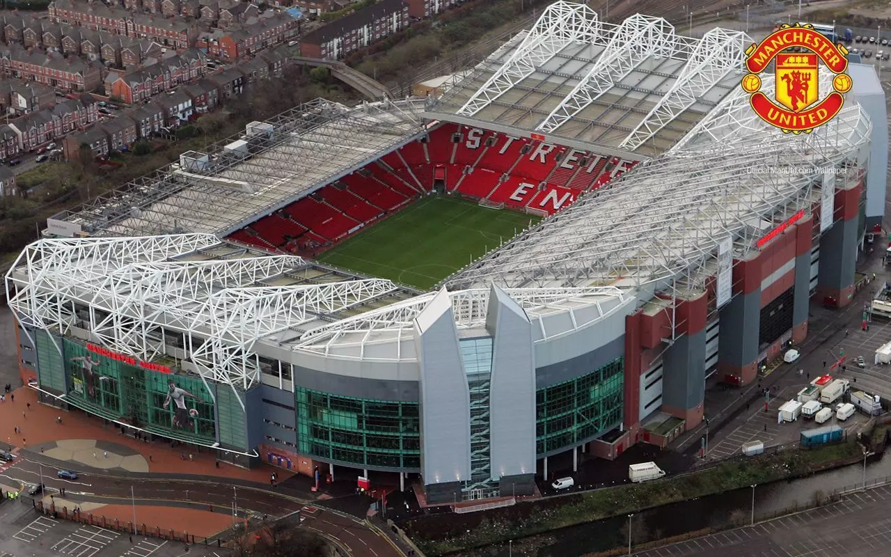 Old Trafford Stadium 3D model_0