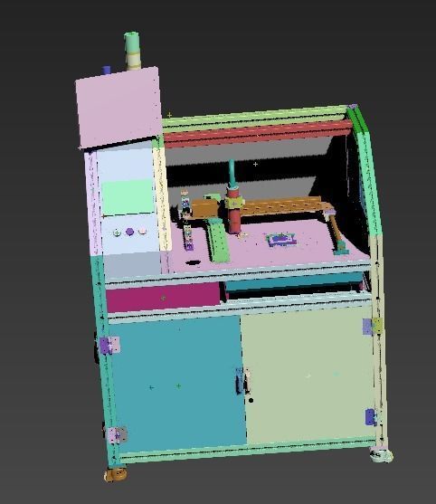 Inkjet Printer 3D model_12