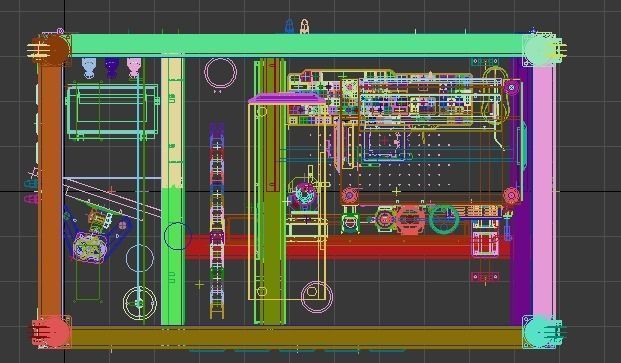 Inkjet Printer 3D model_4