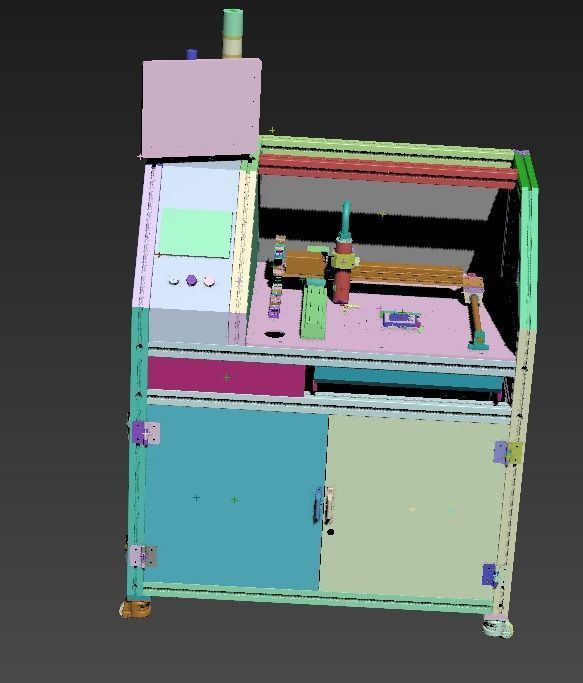 Inkjet Printer 3D model_11