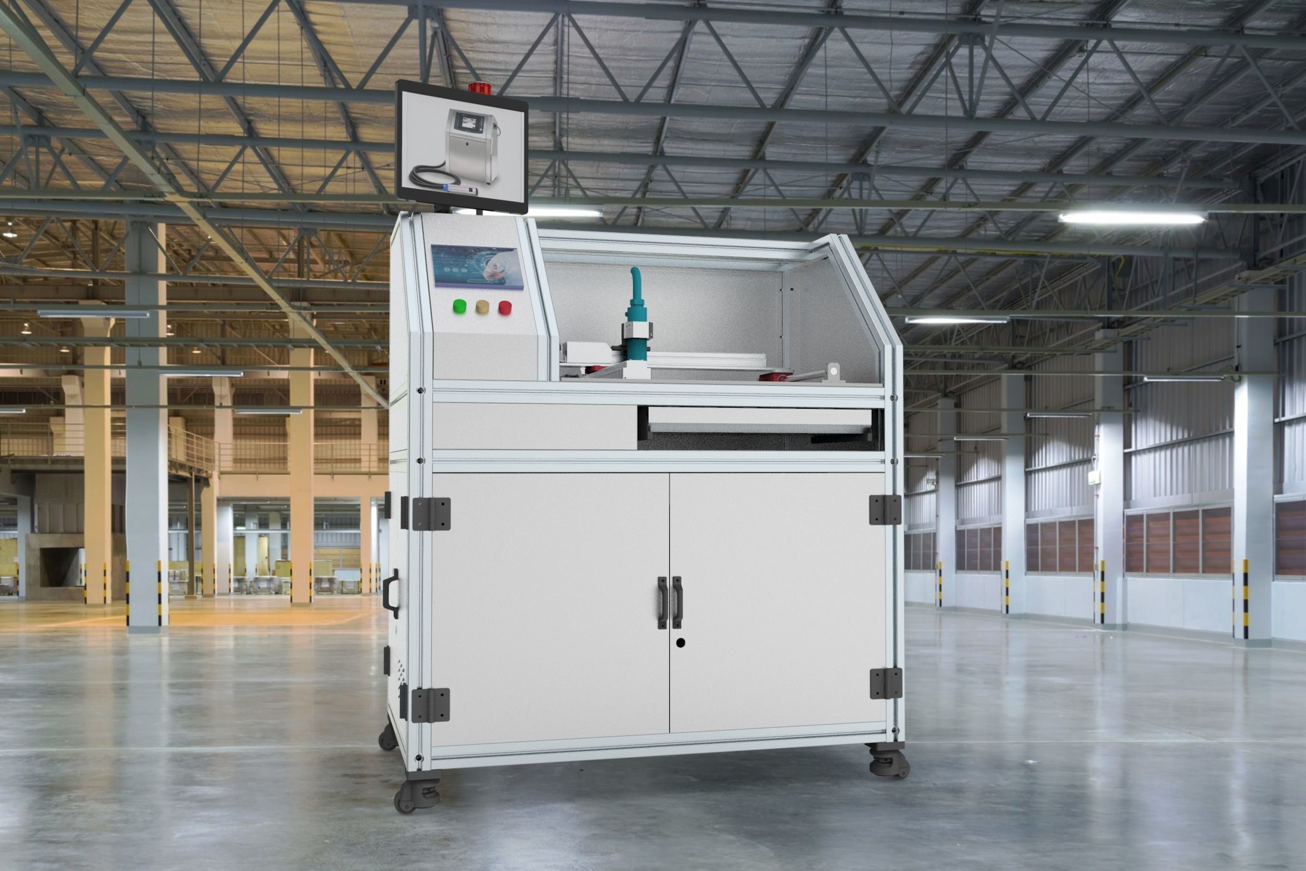 Inkjet Printer 3D model_3