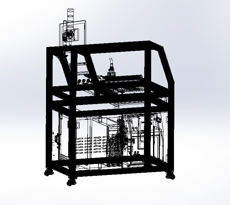 Inkjet Printer 3D model_9