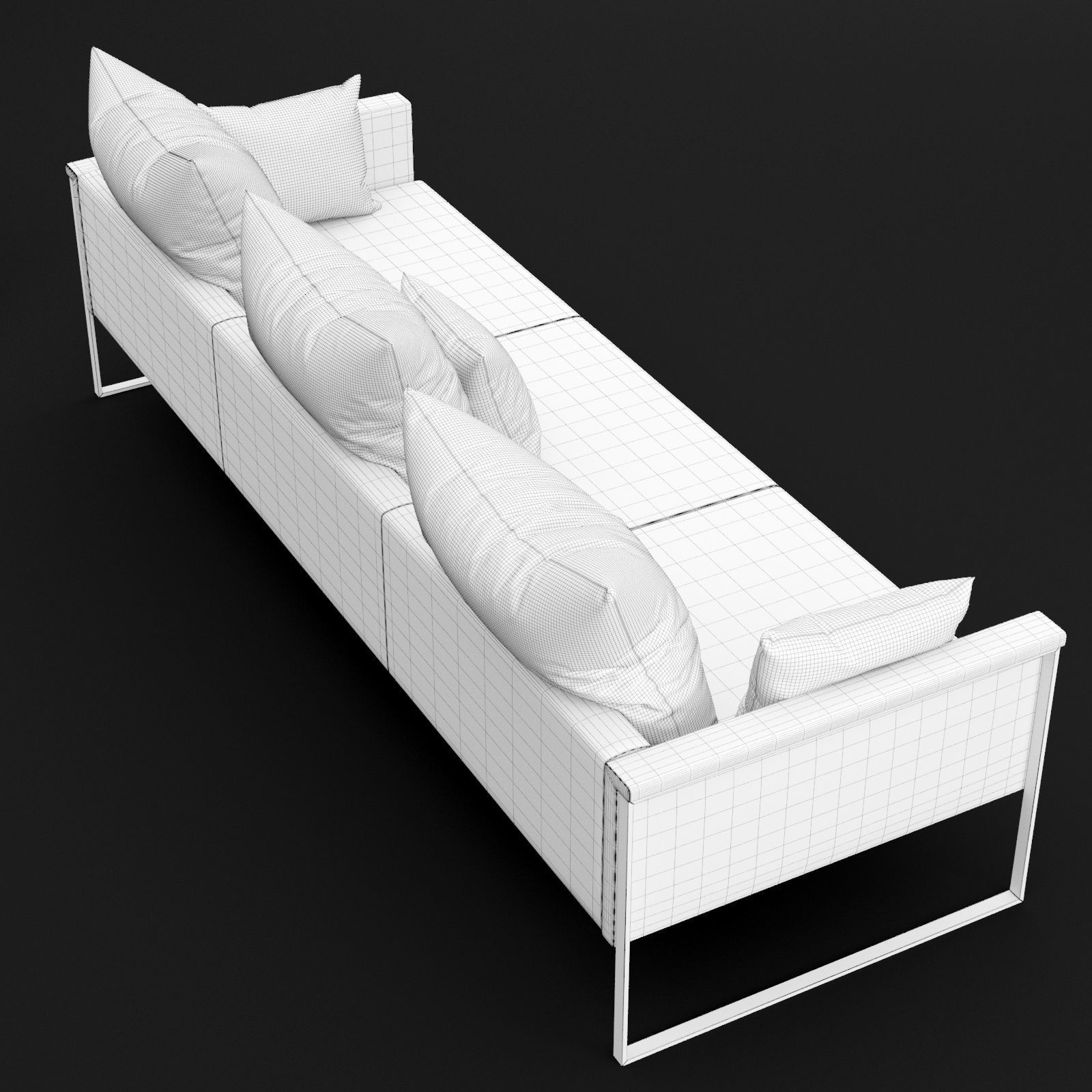 Sofa go large triple BT design 3D model_13