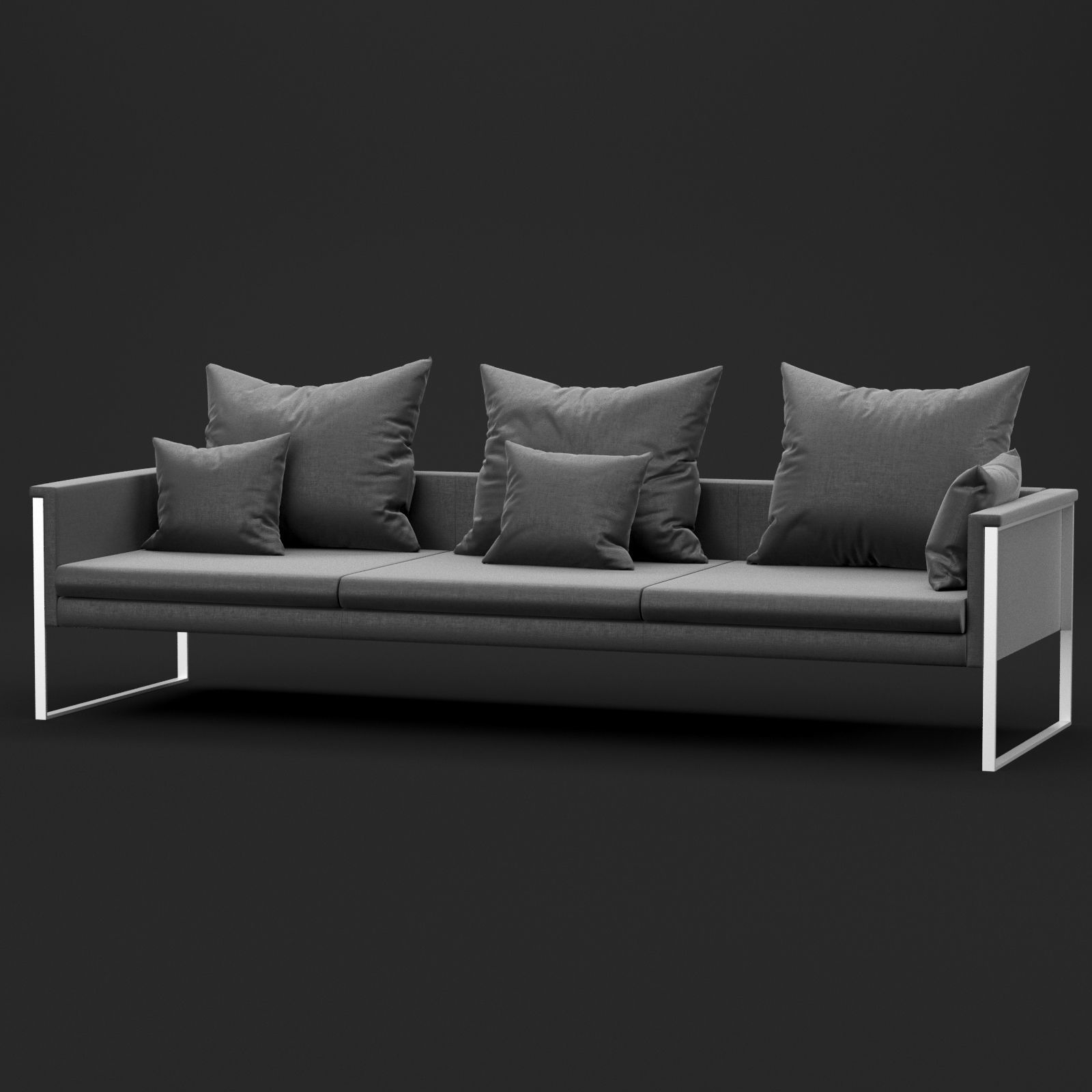 Sofa go large triple BT design 3D model_10