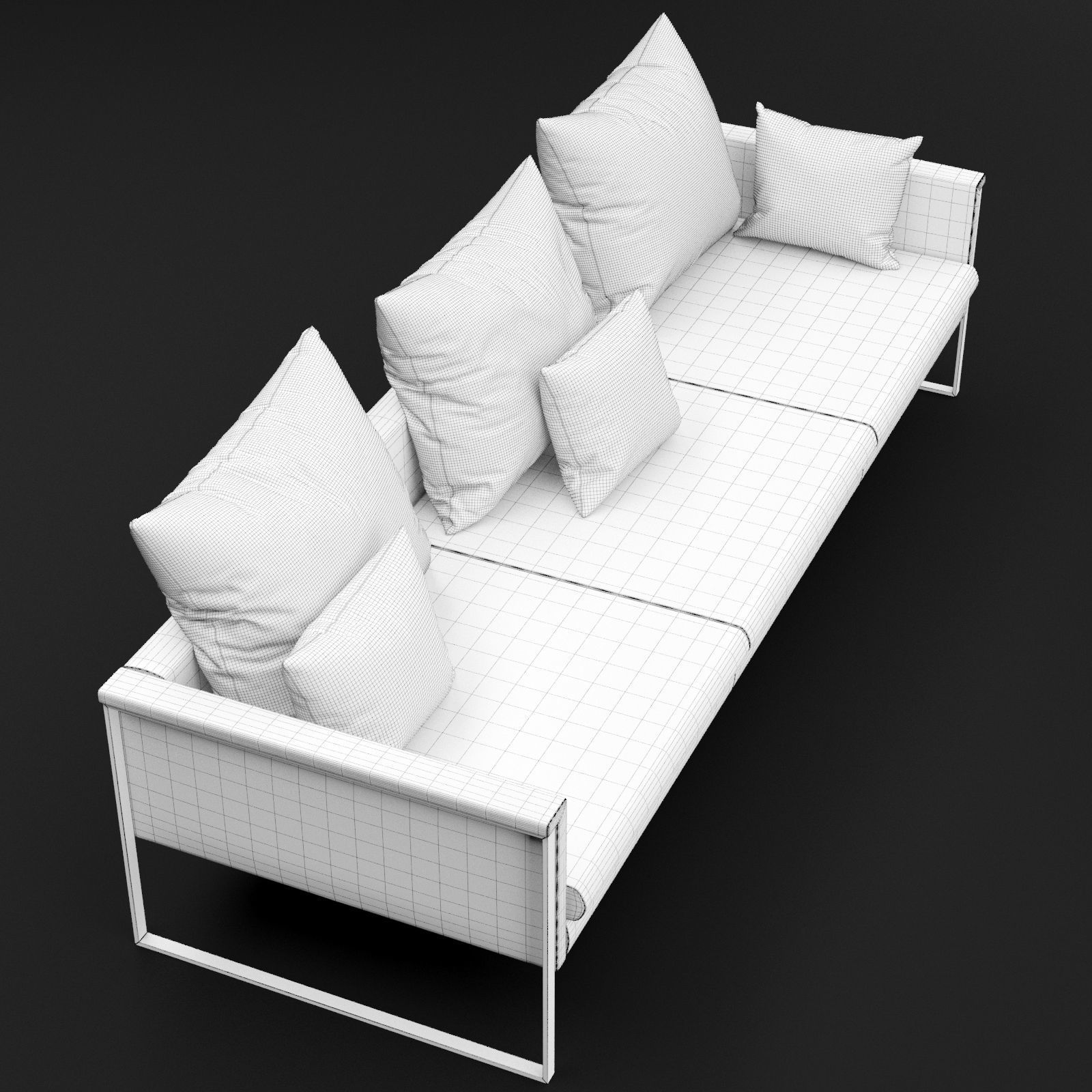 Sofa go large triple BT design 3D model_15