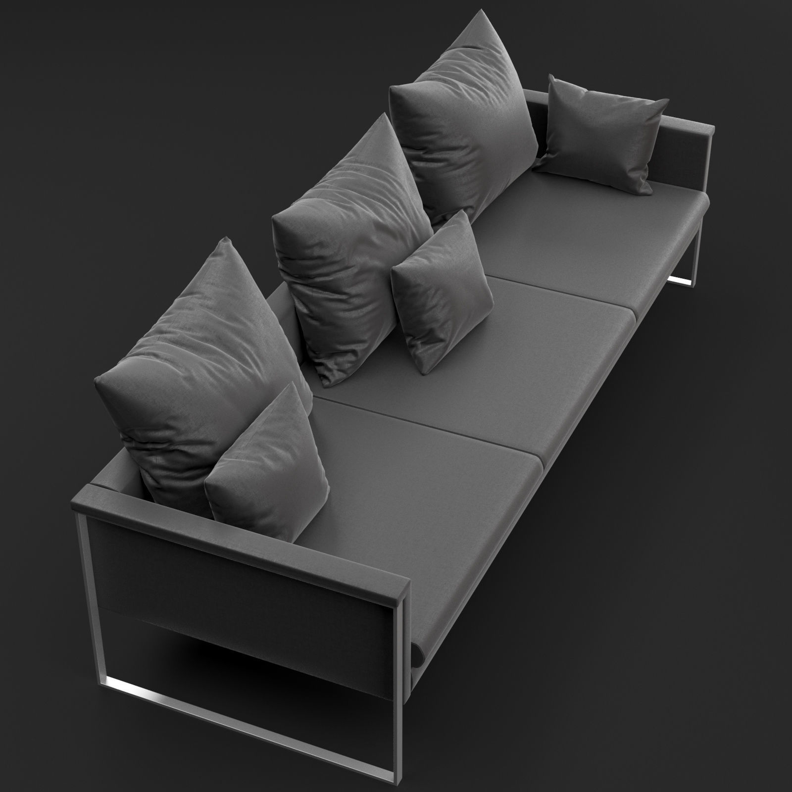 Sofa go large triple BT design 3D model_14