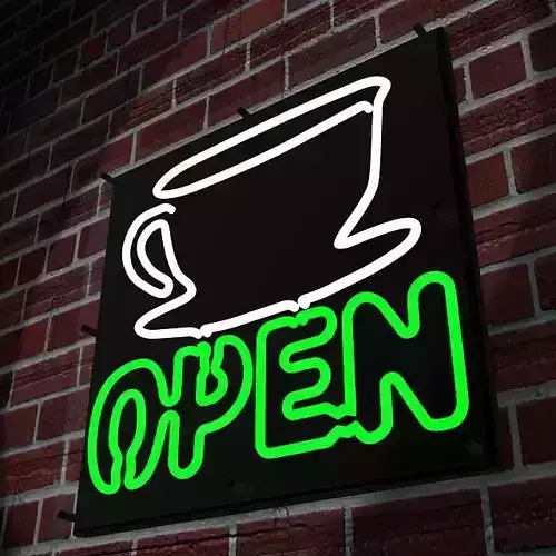 Neon Coffee Sign