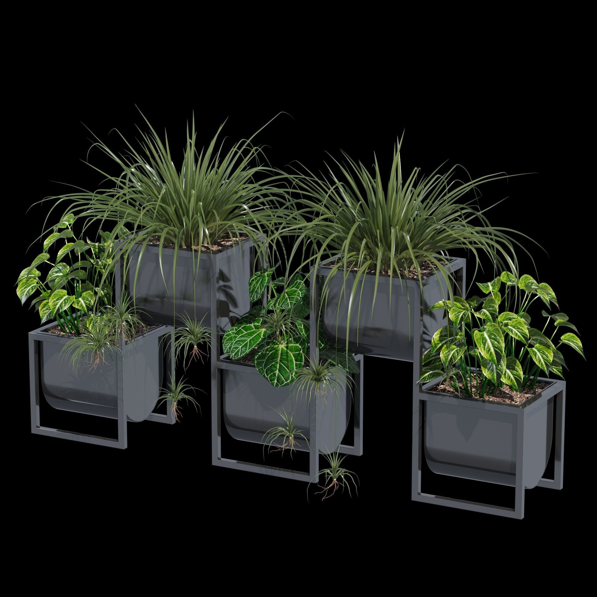 Nyx planter 3D model_3