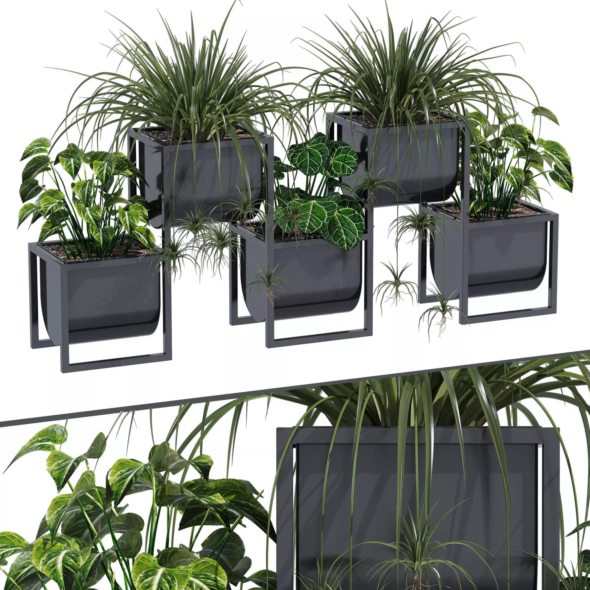 Nyx planter 3D model_0