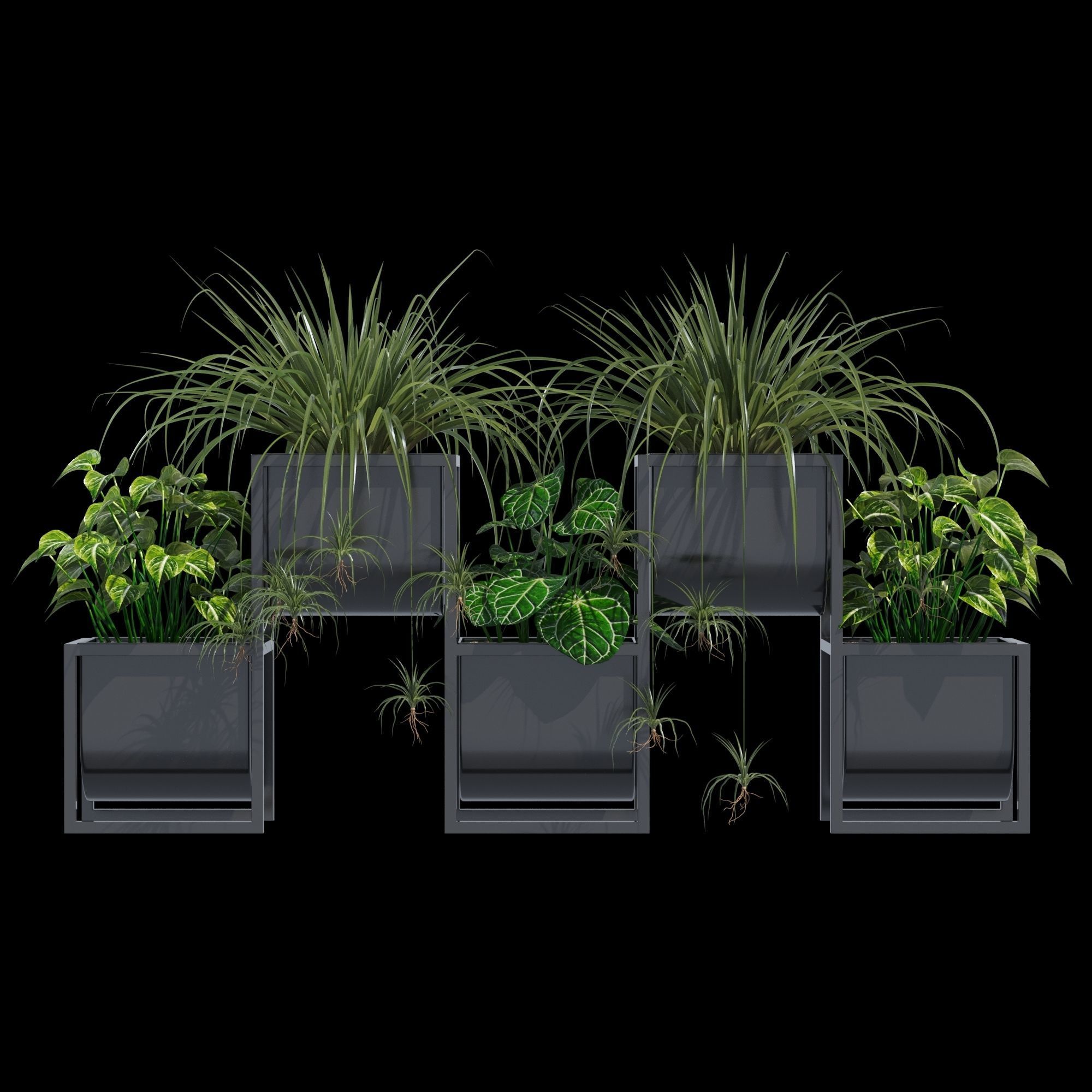 Nyx planter 3D model_2