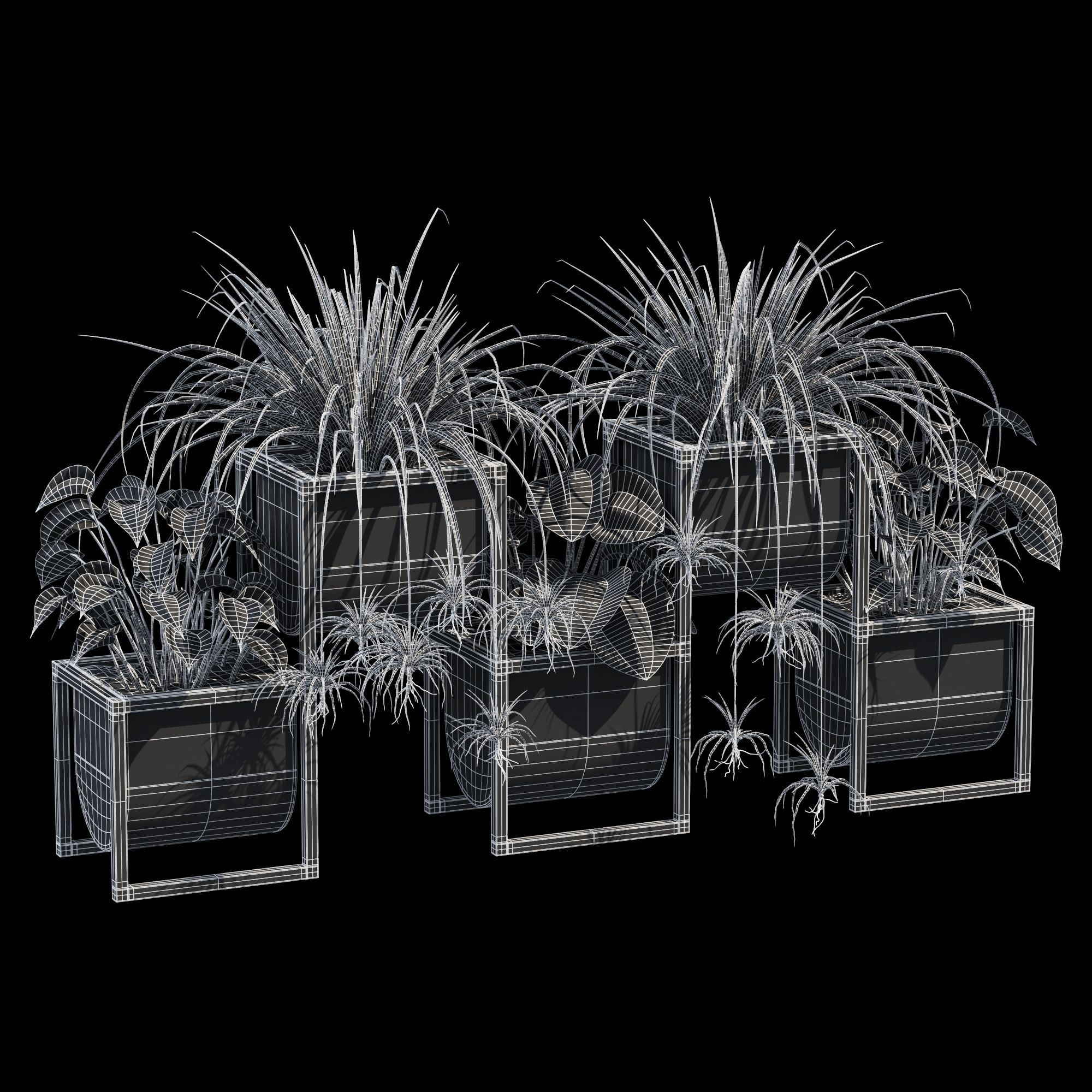Nyx planter 3D model_7