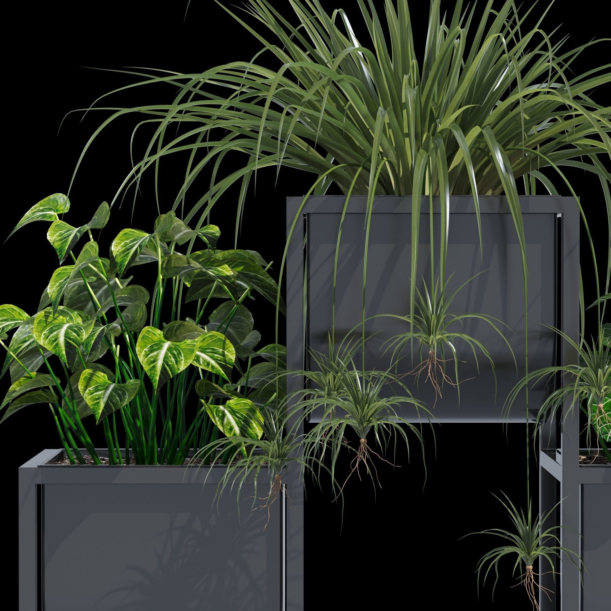 Nyx planter 3D model_5