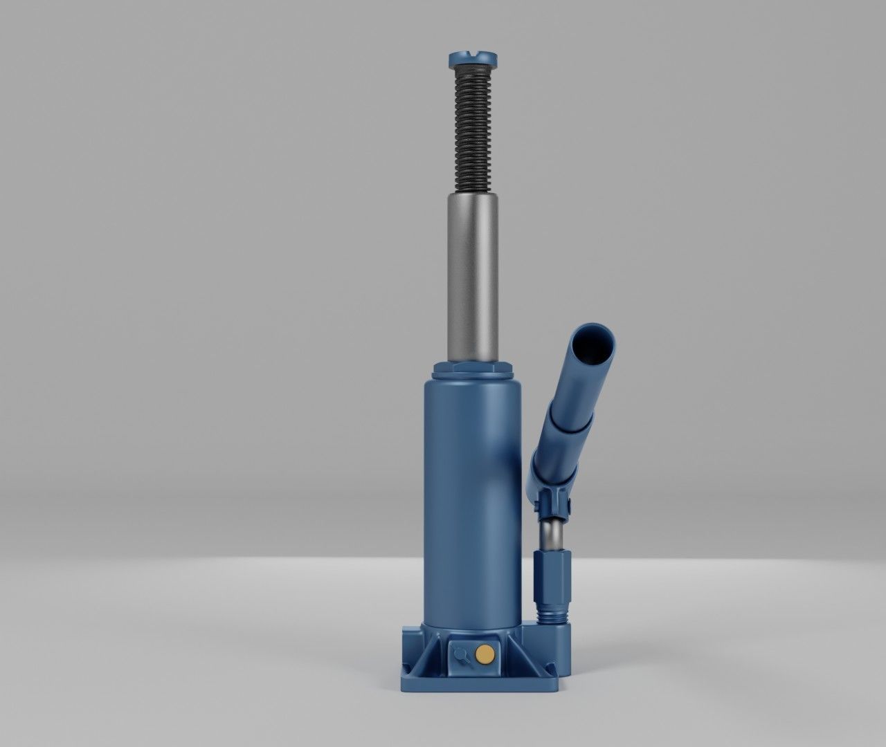 Hydraulic Bottle Jack 3D model_3