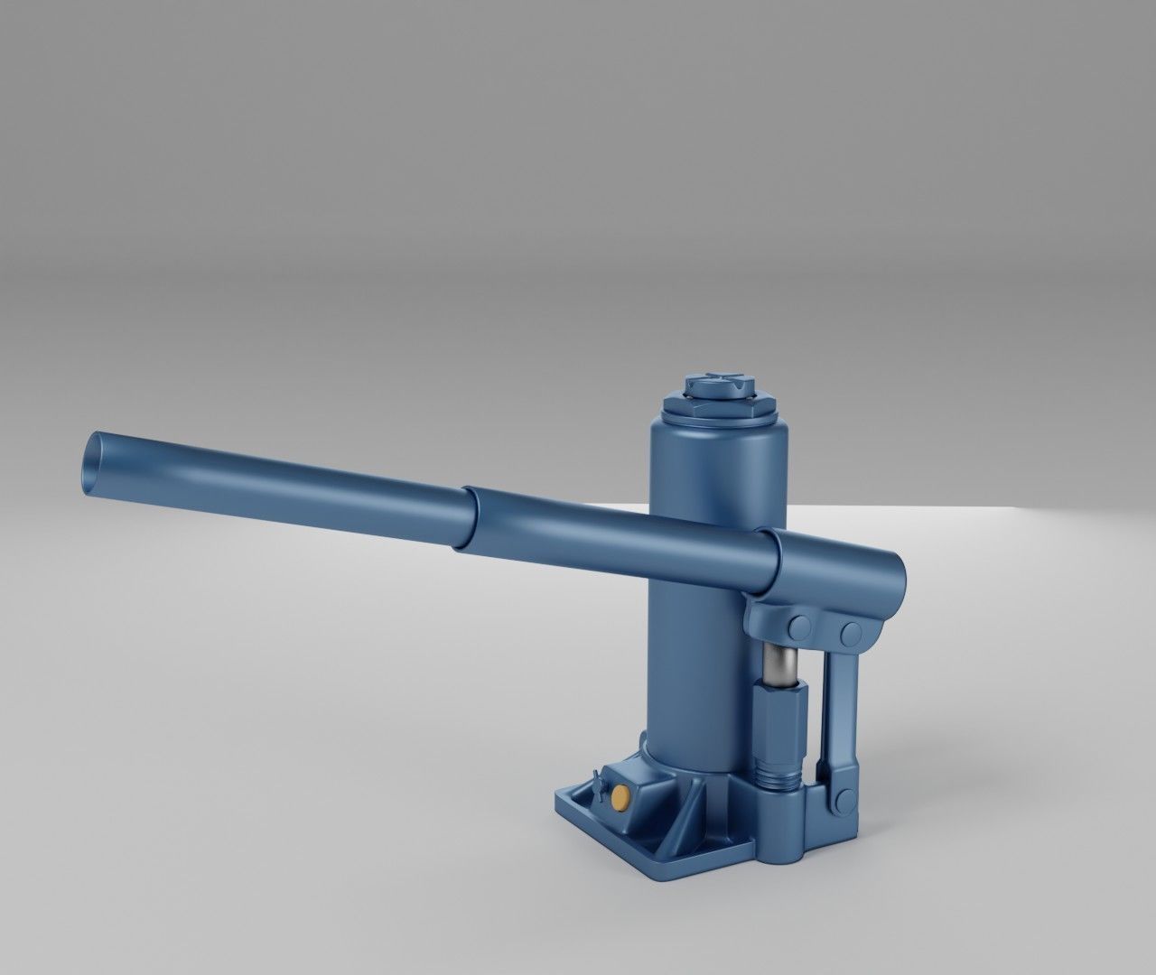 Hydraulic Bottle Jack 3D model_2