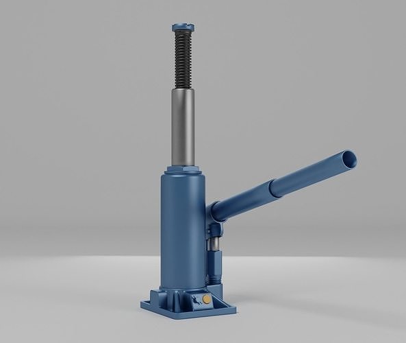 Hydraulic Bottle Jack 3D model