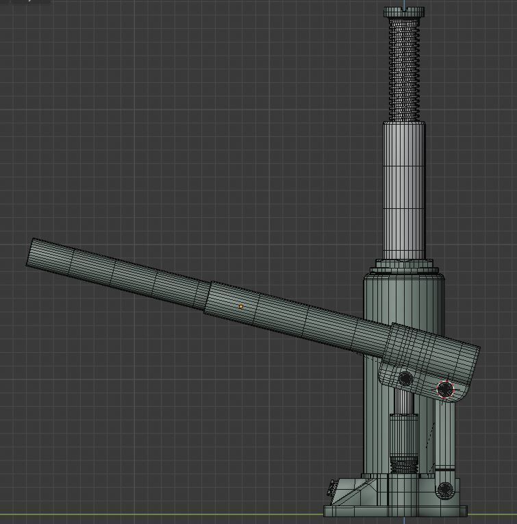 Hydraulic Bottle Jack 3D model_15