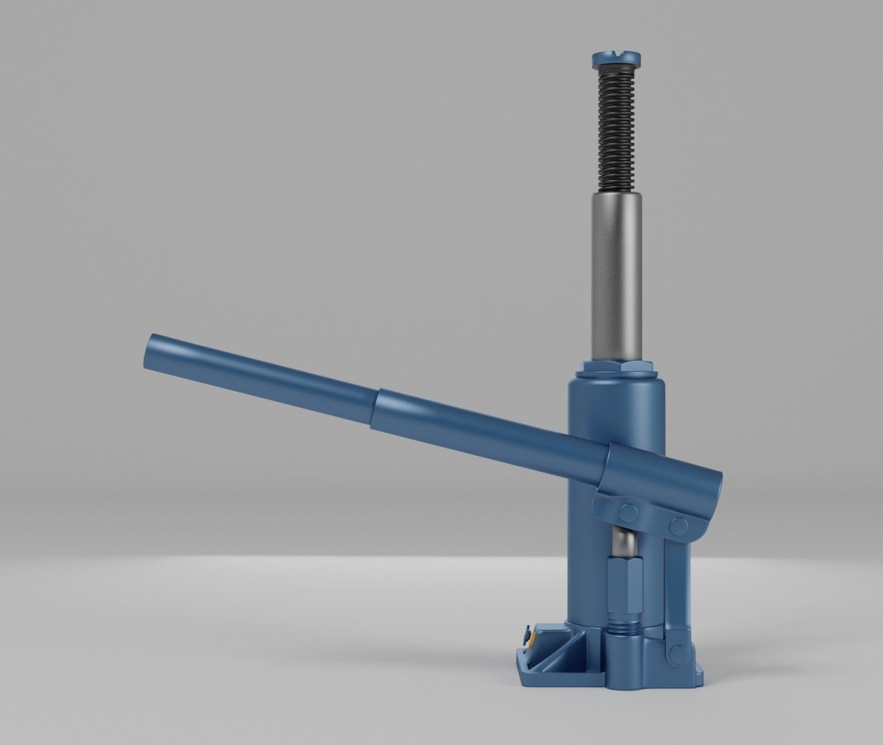 Hydraulic Bottle Jack 3D model_6