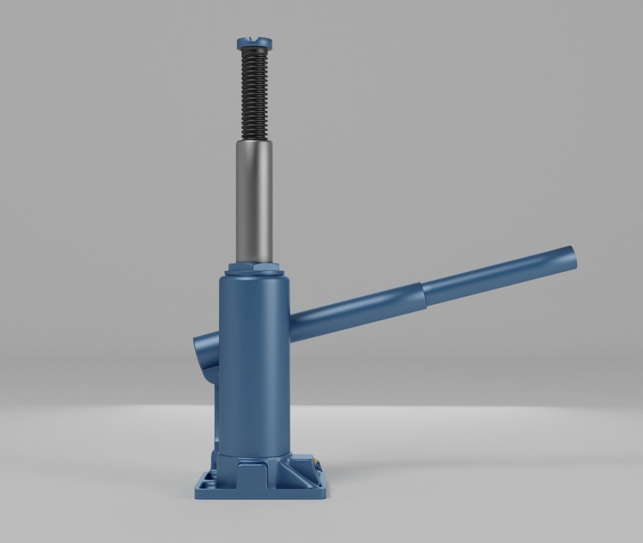 Hydraulic Bottle Jack 3D model_4