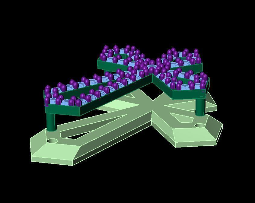 cross pendant 3D print model_1