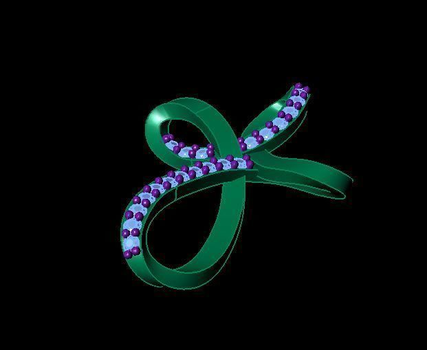 cross pendant 3D print model_1