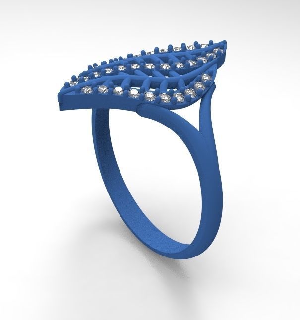 palm ring 3D print model_2