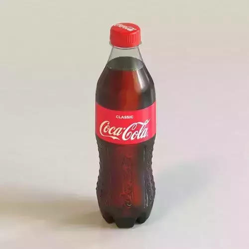 Coca-Cola bottle 3D model
