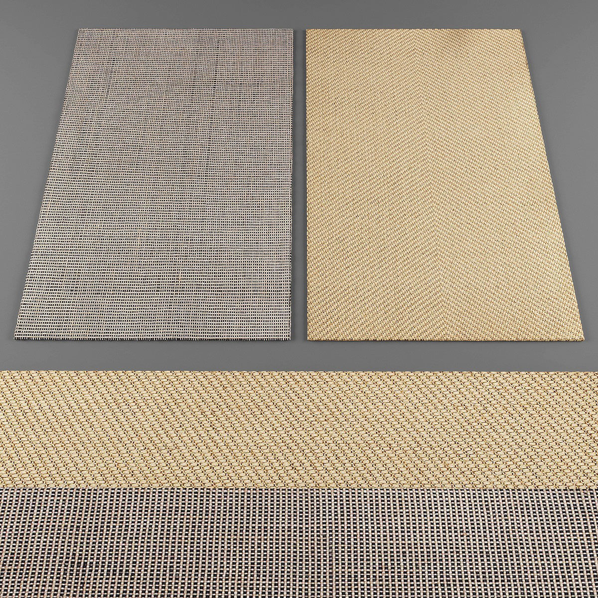 rugs collection 035 Low-poly 3D model_2