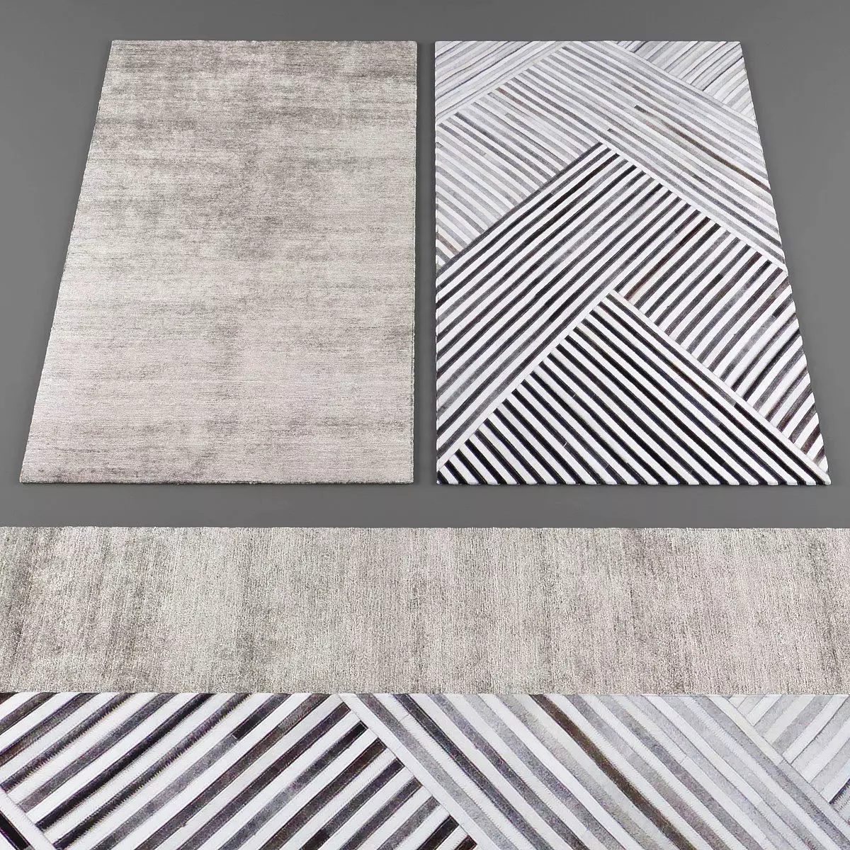 Angelo rugs collection 042 Low-poly 3D model_0